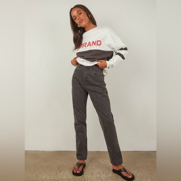 ROLLA'S Denim - Rolla’s Elle Super High Rise Jean Paris Black